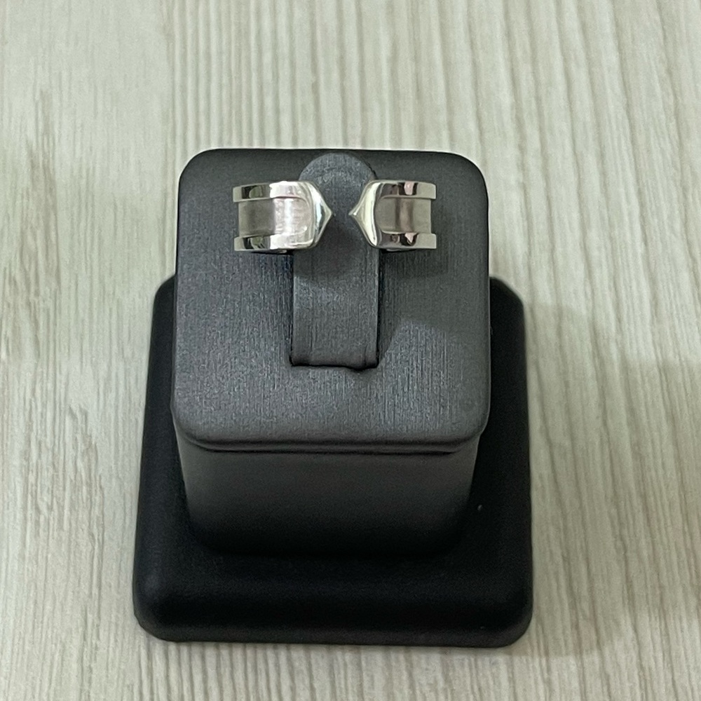 C DE CARTIER RING 18k white gold-size 52